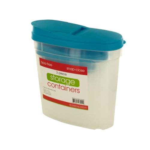Pourable Food Storage Container Set
