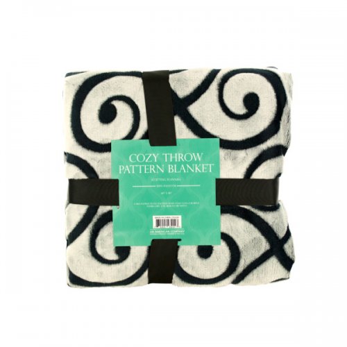 Cozy Cutting Flannel Fleece Throw Blanket