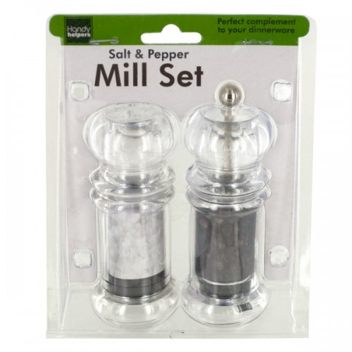 Salt Shaker &amp; Pepper Mill Set