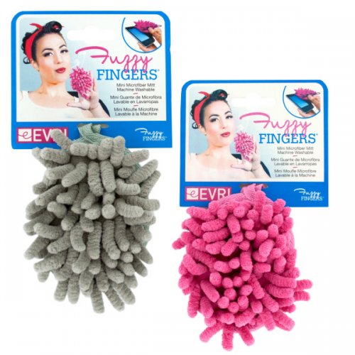 Fuzzy Fingers Mini Microfiber Mitt