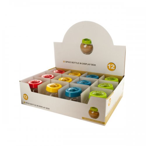 Spice Shaker Bottle Counter Top Display