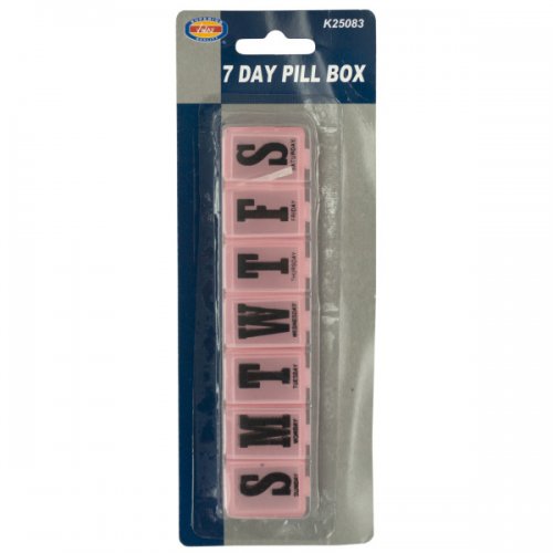 7 Day Pill Box