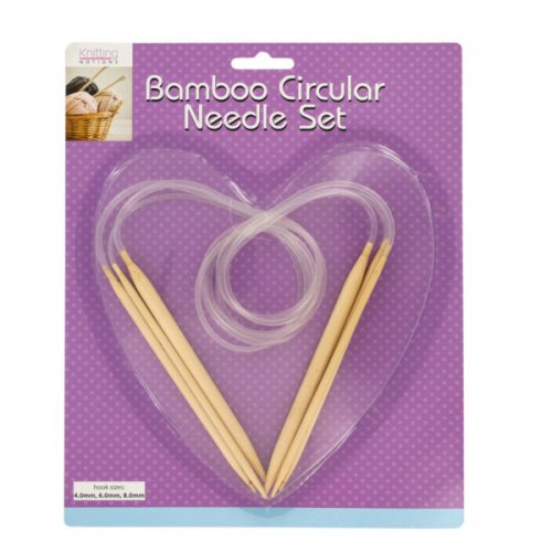 Bamboo Circular Knitting Needle Set