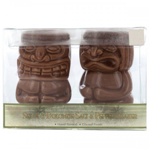 Tiki Salt &amp; Pepper Shaker Set