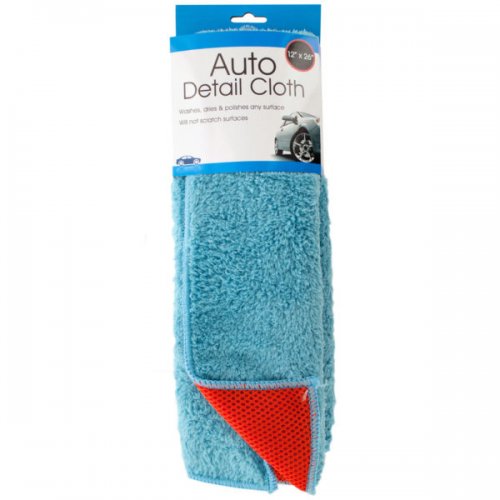 2 In 1 Absorbent Microfiber Auto Detail Cloth