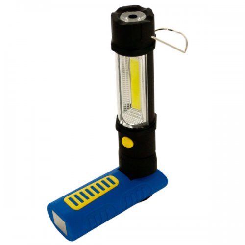 Blue &amp; Black Led Work Light With Rotating Head &amp;