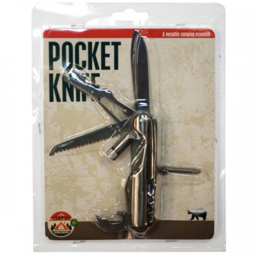 Multi-tool Pocket Knife With Flashlight