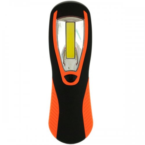 Orange &amp; Black Emergency Cob Magnetic Work Light With Ho