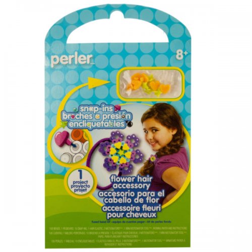 Flower Hair Accessory Fused Bead Project Kit