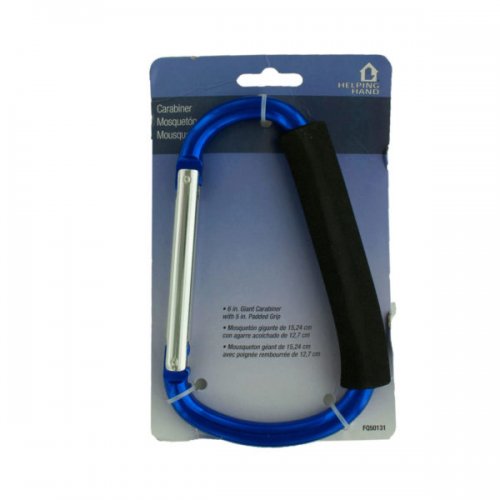 Jumbo Carabiner With Padded Grip