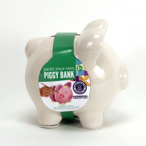 Ceramic Paint Your Own Piggy Bank