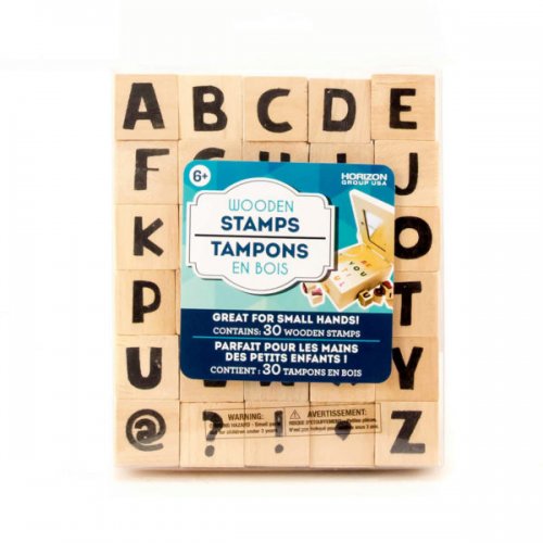 Wooden Letter Stamps