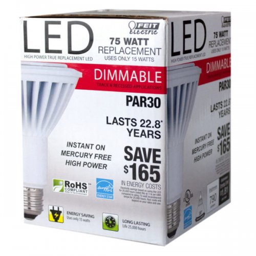 Feit Led Dimmable Par 30 790 Lumen Light Bulb