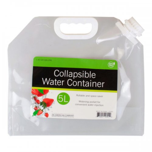 5 Liter Collapsible Water Container