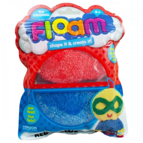 Shape &amp; Create Red And Blue Floam