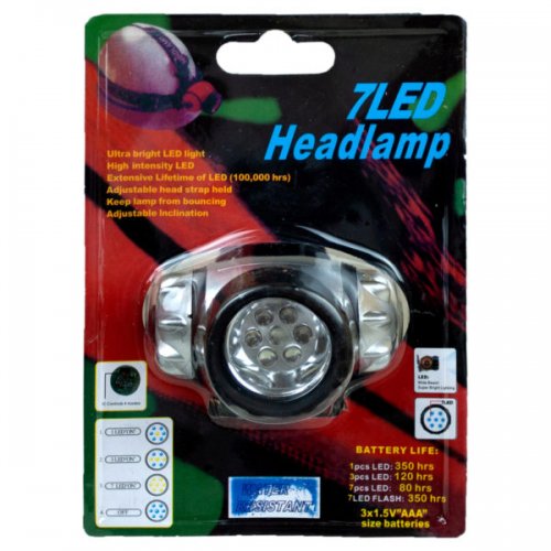 7 Led Headlamp