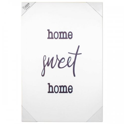 24x36 Leather Canvas Wall Art In Assorted Home Phrases
