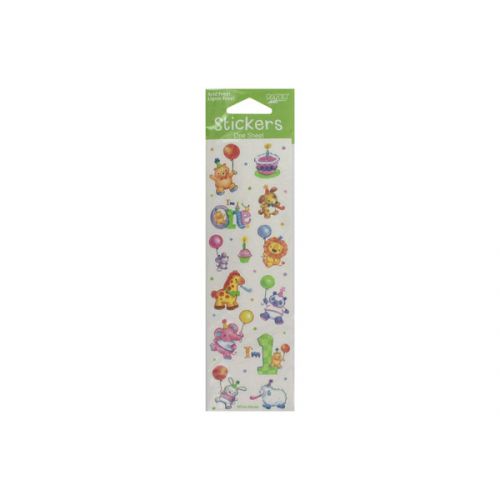 My 1st Birthday Sticker Sheet