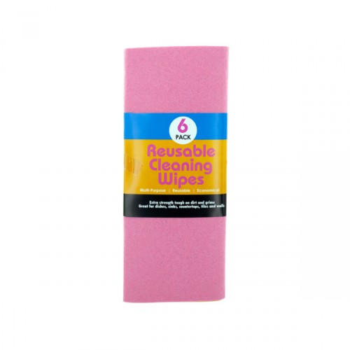 6 Pack Reusable Cleaning Wipes
