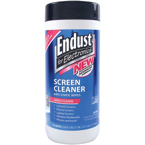 Endust Screen Cleaning Wipes, 70 Ct