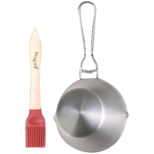 Jim Beam Stainless Steel Basting Pot