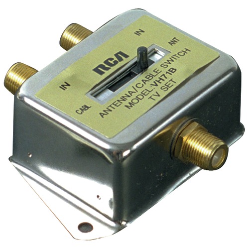 Rca 2-way A And B Coaxial Cable Slide Switch