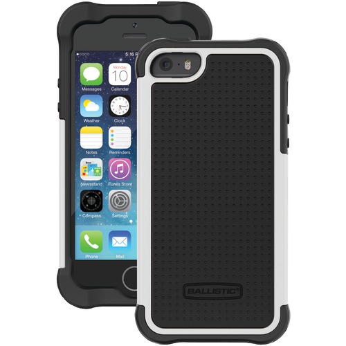 Ballistic Iphone 5 And 5s Tough Jacket Case (black And White)