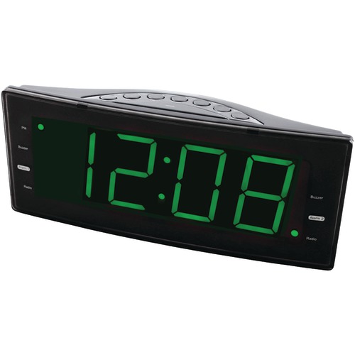 Naxa Easy-to-read Dual Alarm Clock With Jumbo Display &amp;