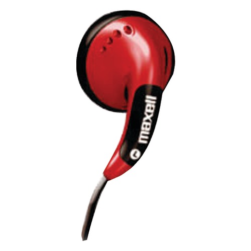 Maxell Color Buds With Microphone (red)