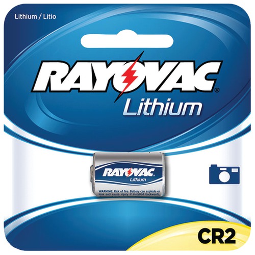 Rayovac 3-volt Lithium Cr2 Photo Battery, Carded (single)