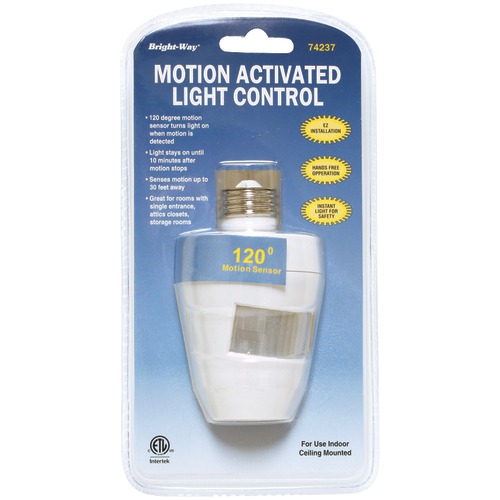 Bright-way Motion-activated 120deg Indoor Light