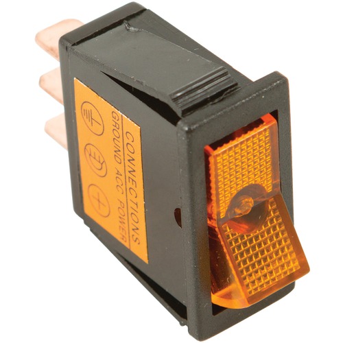 Battery Doctor On And Off Amber Illuminated 20-amp Rocker For 12