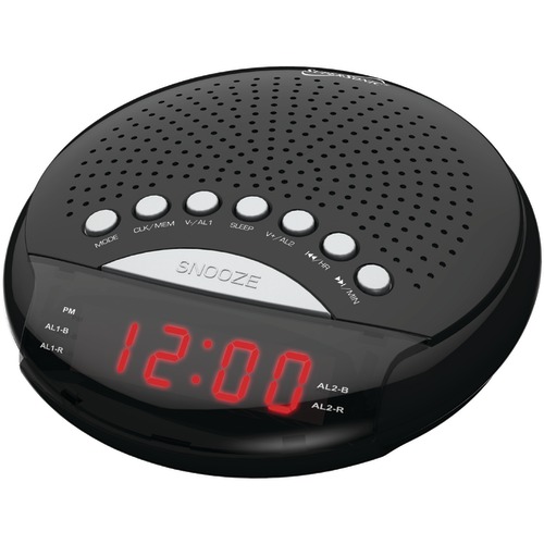 Supersonic Dual Alarm Clock Radio