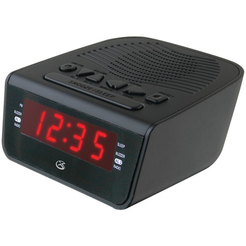 Gpx .6&quot; Led Am And Fm Alarm Clock