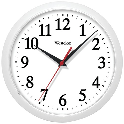 Westclox 10&quot; Basic Wall Clock (white)