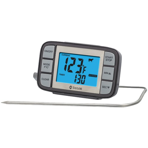 Taylor Customizable Probe Thermometer &amp; Timer