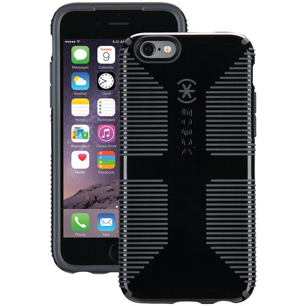 Speck Candyshell Grip Case For Iphone 6 And 6s (black And Slate
