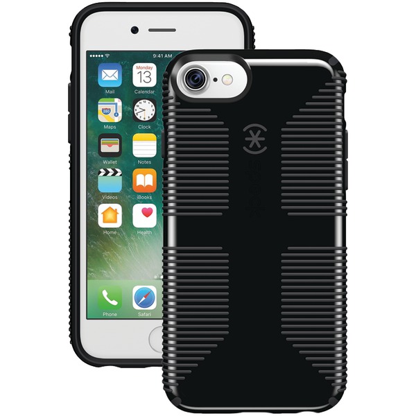 Speck Candyshell Grip Case For Iphone 7 (black And Slate Gray)