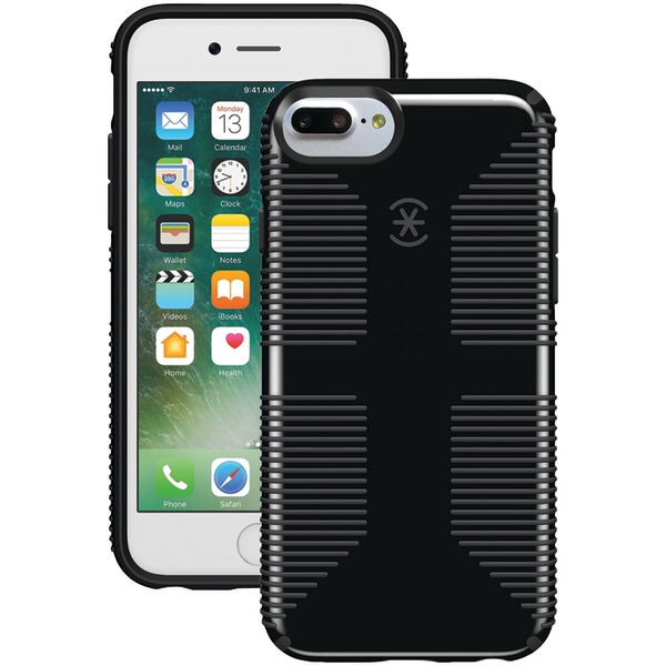 Speck Candyshell Grip Case For Iphone 7 Plus (black And Slate Gr