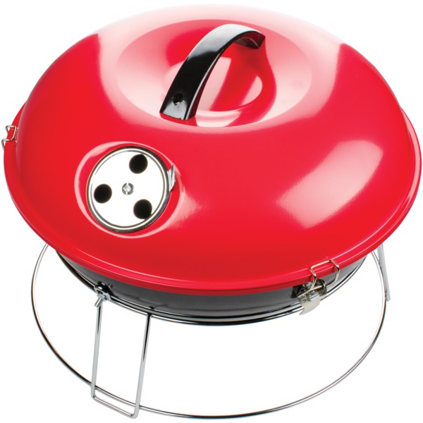 Brentwood Appliances 14-inch Portable Charcoal Grill (red)