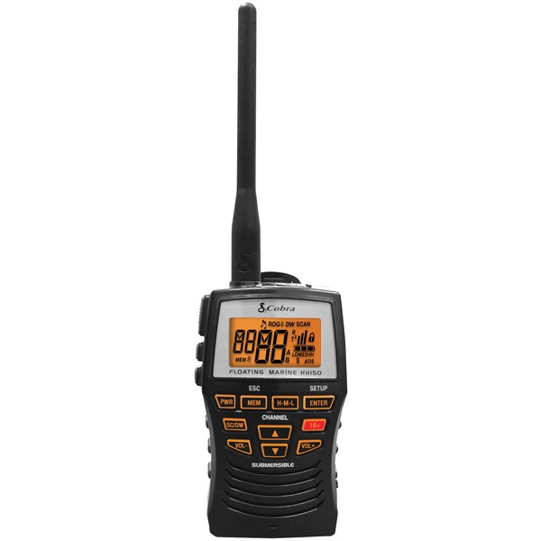 Cobra Marine 3watt Floating Vhf Handheld Marine Radio