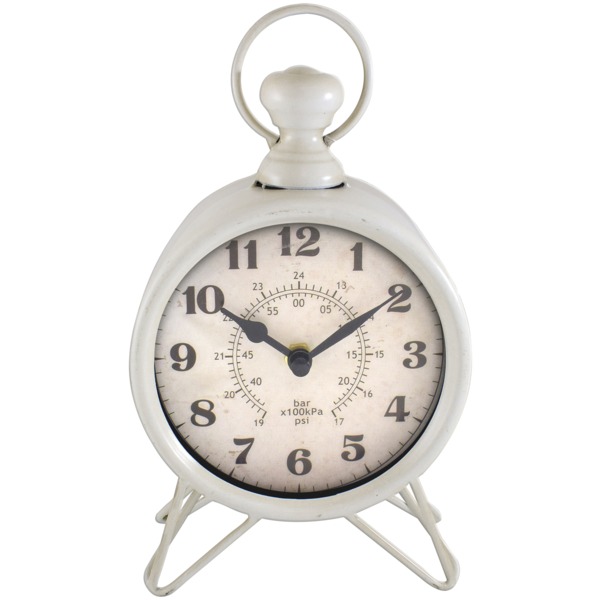 Westclox Metal Table Clock