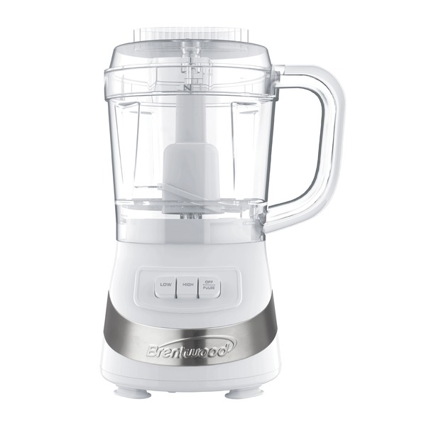 Brentwood Appliances 3-cup Food Processor (white)