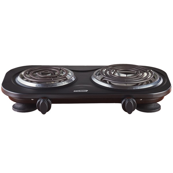 Brentwood Appliances 1,500-watt Double Electric Burner (blac