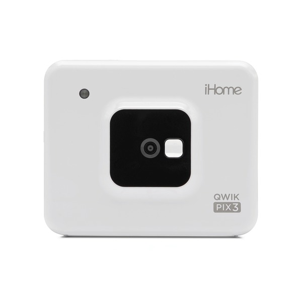 Ihome Quikpix3 Square 2-in-1 Instant Print Camera, 3-inch X
