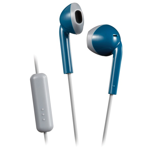 Jvc Retro In-ear Wired Earbuds With Microphone (blue)