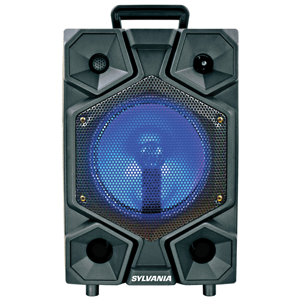 Sylvania 8-inch Bluetooth Tailgate Speaker With Fm Radio, Le