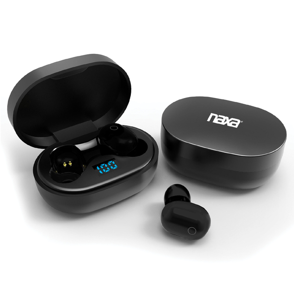 Naxa True Wireless Bluetooth In-ear Earbuds With Microphone