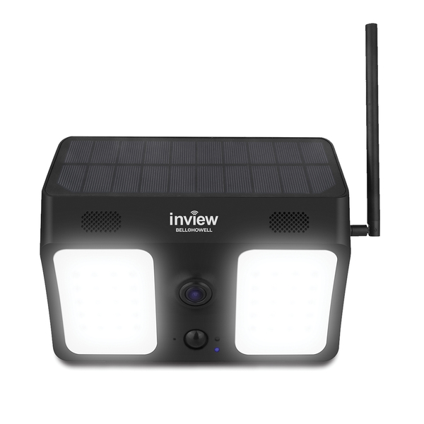 Bell+howell Inview Smart 1080p Wi-fi Solar Security Camera With