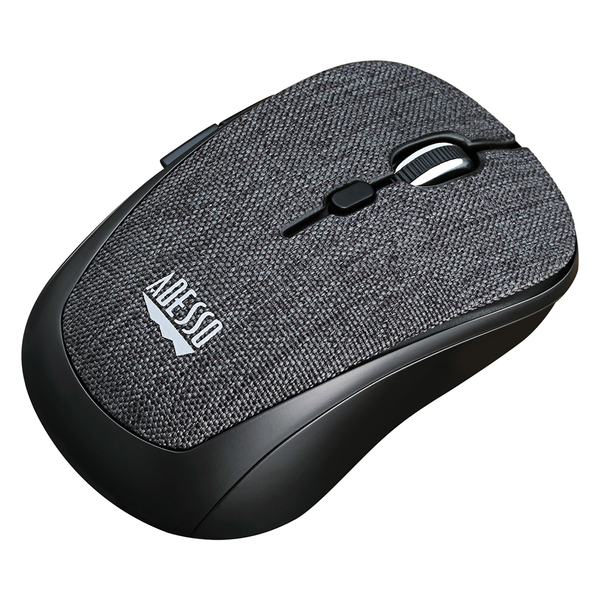 Adesso Imouse S80b Wireless Fabric Optical Mini Mouse (black)